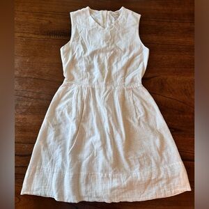 Gap Dress White Size 2 100% Cotton